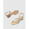 SANDALIA EXE KATY-237 MULTI METALES