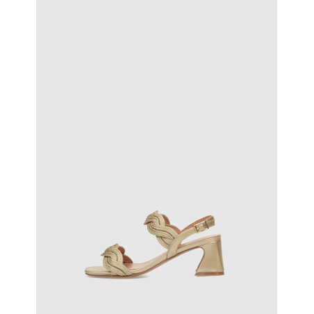 SANDALIA BIBI LOU 876 PLATINO
