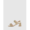 SANDALIA BIBI LOU 876 PLATINO