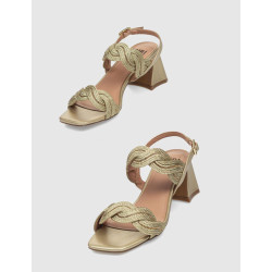 SANDALIA BIBI LOU 876 PLATINO