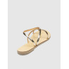 SANDALIA DE DEDO NICOLAS LAINAS 63-T ORO