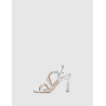 SANDALIA OBVIO SHOES EBLA PLATA