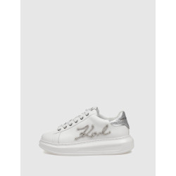 ZAPATILLA KARL LAGERFED KAPRI SIGNIA RHINESTONES LO BLANCO