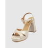 SANDALIA OBVIO SHOES LUZMA BEIG
