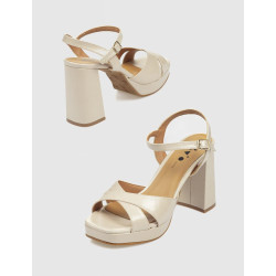 SANDALIA OBVIO SHOES LUZMA BEIG