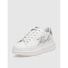 ZAPATILLA KARL LAGERFED KAPRI SIGNIA RHINESTONES LO BLANCO