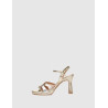 SANDALIA OBVIO SHOES MAILA PLATINO