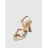 SANDALIA OBVIO SHOES MAILA PLATINO