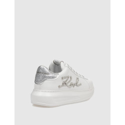 ZAPATILLA KARL LAGERFED KAPRI SIGNIA RHINESTONES LO BLANCO