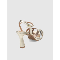 SANDALIA OBVIO SHOES MAILA PLATINO