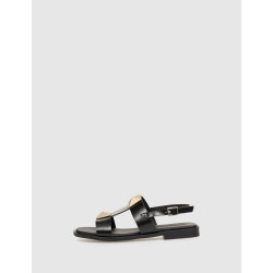SANDALIA KAMOME SHIZU NEGRO