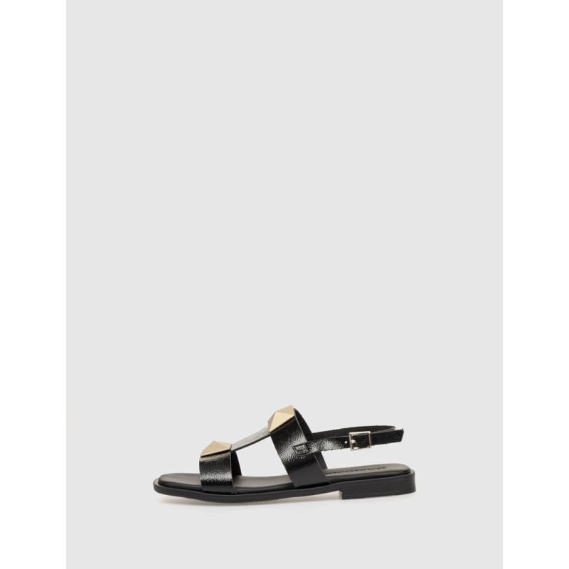 SANDALIA KAMOME SHIZU NEGRO