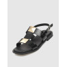 SANDALIA KAMOME SHIZU NEGRO