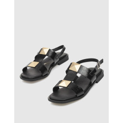 SANDALIA KAMOME SHIZU NEGRO
