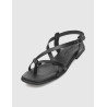 SANDALIA DE DEDO KAMOME ARLET NEGRO