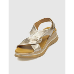 SANDALIA PAULA URBAN 24-669 PLATINO