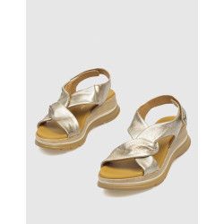 SANDALIA PAULA URBAN 24-669 PLATINO