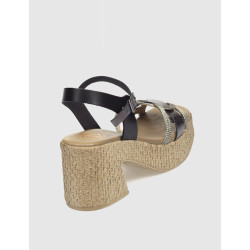 SANDALIA PORRONET 3061 NEGRO