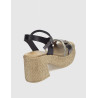 SANDALIA PORRONET 3061 NEGRO