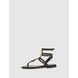 SANDALIA ROMANA CARYATIS 621009 NEGRO