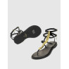 SANDALIA ROMANA CARYATIS 621009 NEGRO