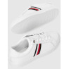 ZAPATILLA TOMMY HILFIGER ESSENTIAL STRIPES COURT SNEAKER BLANCO