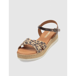 SANDALIA KAMOME KIONI LEOPARDO