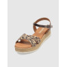 SANDALIA KAMOME KIONI LEOPARDO