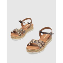 SANDALIA KAMOME KIONI LEOPARDO
