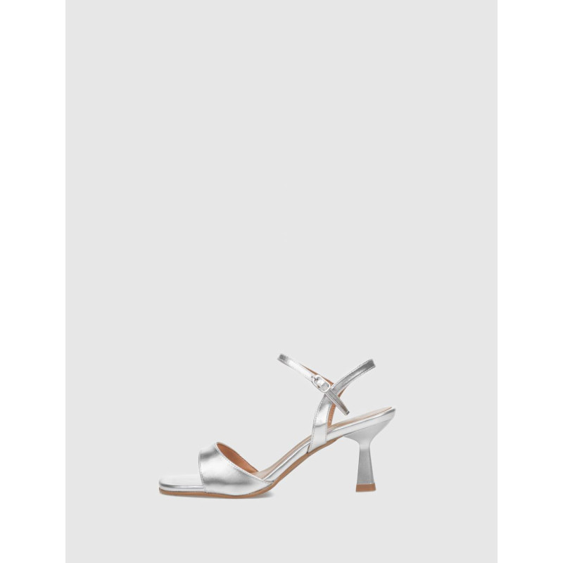 SANDALIA OBVIO SHOES DRAC PLATA