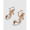 SANDALIA OBVIO SHOES DRAC PLATA