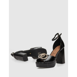 SANDALIA KURT GEIGER CHELSEA PLATFORM SANDAL  NEGRO
