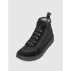 BOTÍN PANCHIC P05 ANKLE BOOT ELASTIC NEGRO