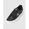 ZAPATILLA CALVIN KLEIN BOLD VULC FLATFORM LACEUP LTH WN NEGRO
