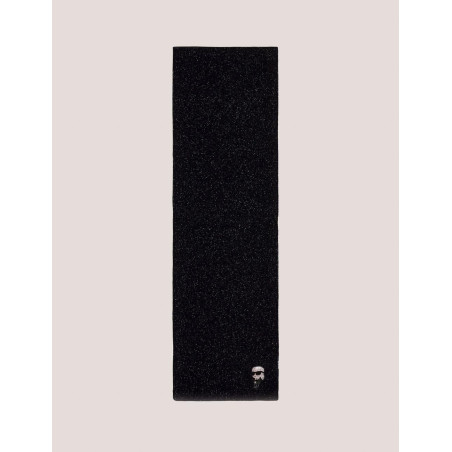 BUFANDA KARL LAGERFELD K/IKONIC 2.0 CHOUP LUR SCARF NEGRO