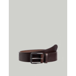 CINTURÓN CALVIN KLEIN CLASSIC FLAT R LTHR BELT 35MM CUERO