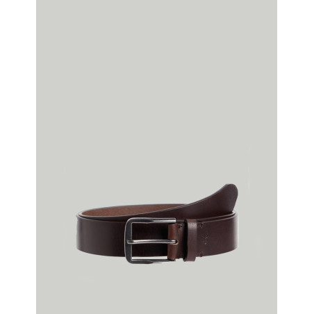 CINTURÓN CALVIN KLEIN CLASSIC FLAT R LTHR BELT 35MM CUERO