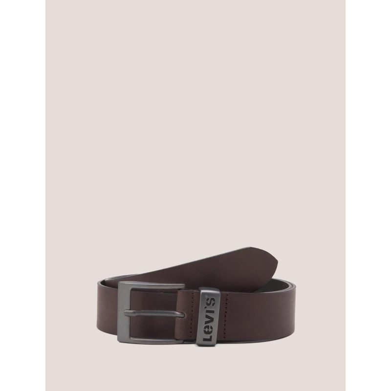 CINTURÓN LEVIS ASHLAND METAL MARRÓN