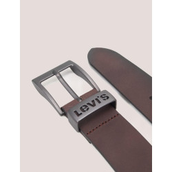 CINTURÓN LEVIS ASHLAND METAL MARRÓN
