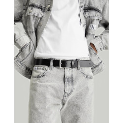 CINTURÓN CALVIN KLEIN CLASSIC FLAT R LTHR BELT 35MM NEGRO