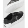 ZAPATILLA CALVIN KLEIN BOLD VULC FLATFORM LACEUP LTH WN NEGRO