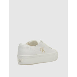 ZAPATILLA CALVIN KLEIN VULC FLATFORM LOW CV MG BLANCO
