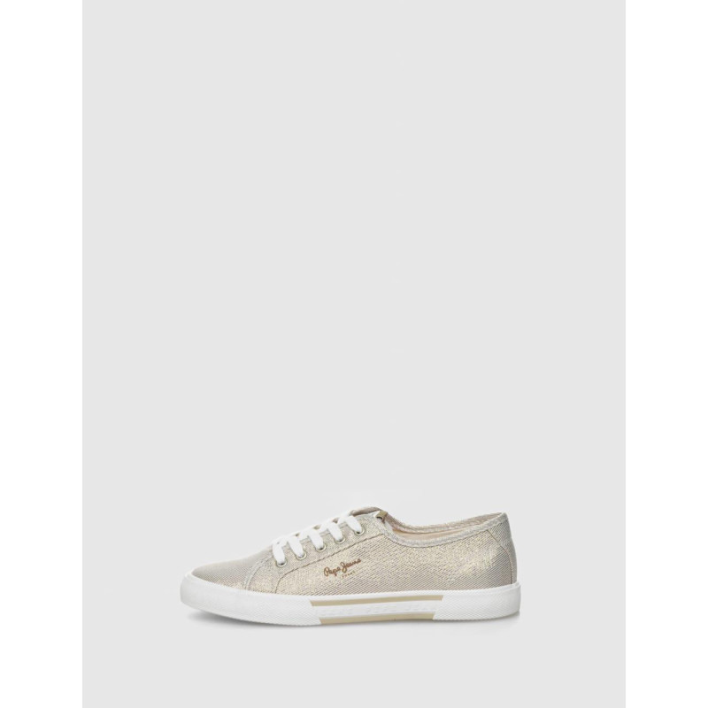 ZAPATILLA PEPE JEANS BRADY PARTY ORO