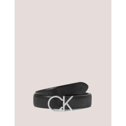 CINTURÓN MUJER CALVIN KLEIN RE-LOCK CK LOGO BELT30MM NEGRO