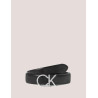 CINTURÓN MUJER CALVIN KLEIN RE-LOCK CK LOGO BELT30MM NEGRO