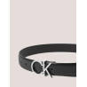 CINTURÓN MUJER CALVIN KLEIN RE-LOCK CK LOGO BELT30MM NEGRO