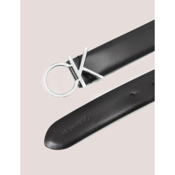 CINTURÓN MUJER CALVIN KLEIN RE-LOCK CK LOGO BELT30MM NEGRO