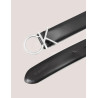 CINTURÓN MUJER CALVIN KLEIN RE-LOCK CK LOGO BELT30MM NEGRO