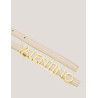 CINTURÓN VALENTINO BAGS BELTY VCS6W555 BXCW4 BEIG