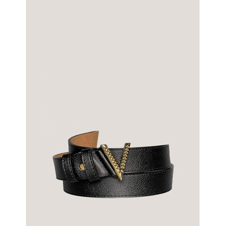 CINTURÓN VALENTINO BAGS HAMPTON VCS7VQ02 BXCW4 NEGRO